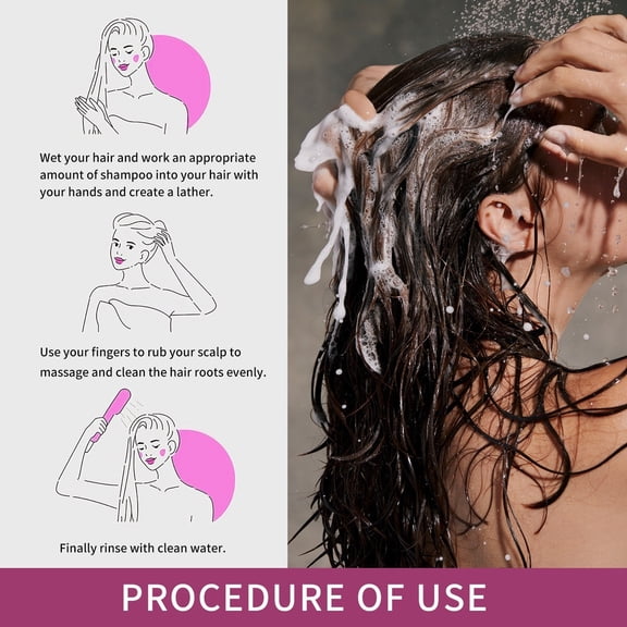 Kokovifyves Gentle Cleansing Shampoo Soap, Rich Foam Deep Cleaning for Dry Hair, Daily Care 50g