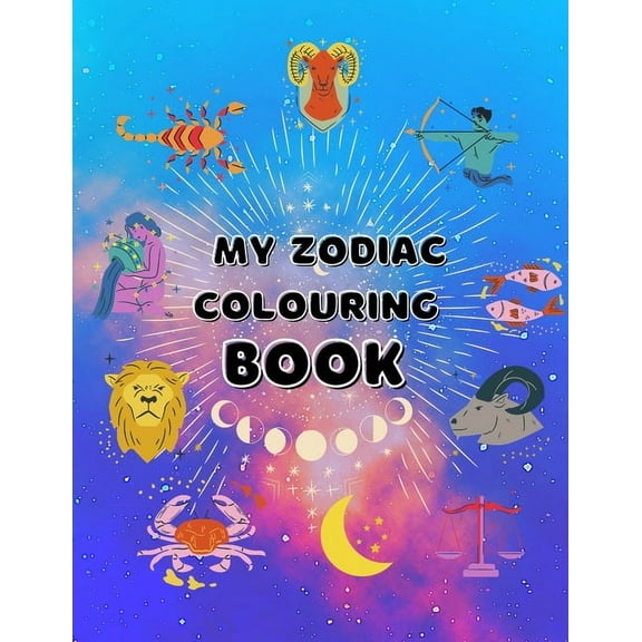 Zodiac Colouring Book (Paperback)