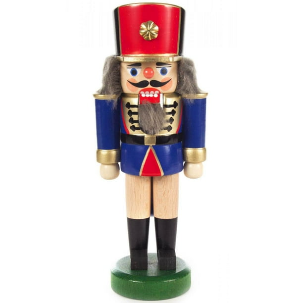 7" Vibrant Dregeno Blue Nutcracker Figure