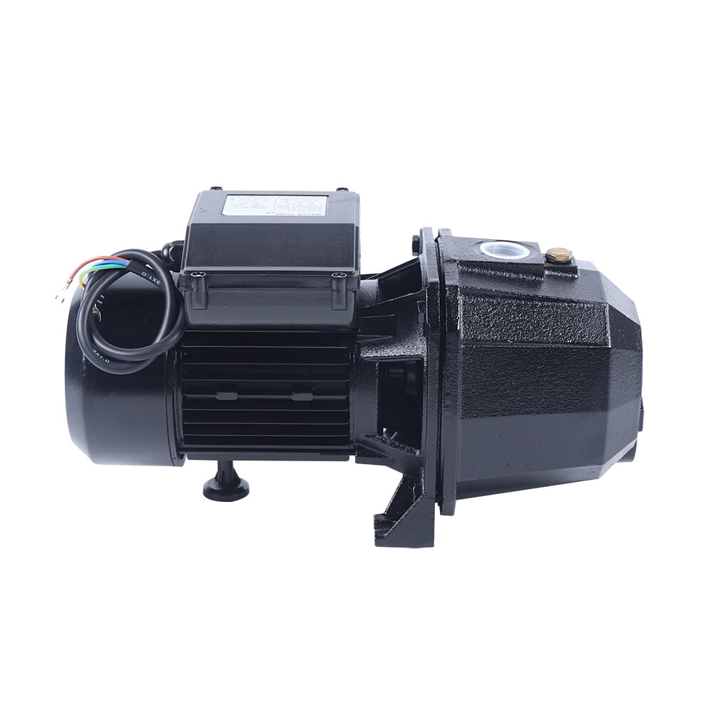 750W 110V Shallow/Deep Well Jet Pump Convertible Pump w/ Ejector Kit Well Depth Up for Home Water Supply