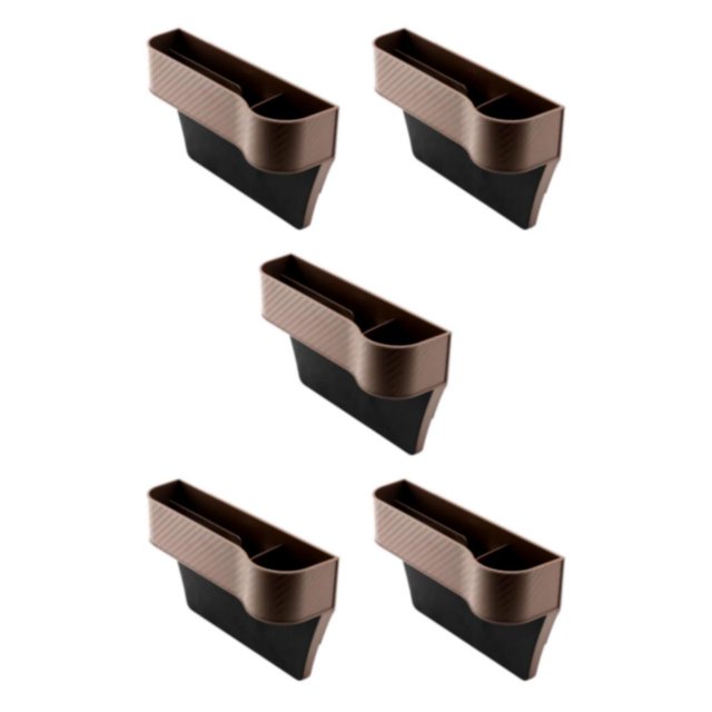 Justharion Gap Filler Organizer High Holder Cup with Performance Brun Droit 5Set