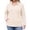 Beige, variant on Plus Size Fleece Jackets for Women Lightweight Full Zip Jacket with 4 Pockets Warm Winter Coat