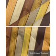 thumbnail image 6 of Farmhouse Yellow Brown Kitchen Valances for Windows Farmhouse Linen Window Valance Curtain for Living Room Window Treatment Retro Vintage Wood Valance Rod Pocket Topper Drape, 60 x 18 Inch, 6 of 6