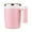 White; Black; Pink; Coffee, variant on Walmeck 380mL Self Stirring Mug with Lid Automatic Magnetic Stirring Coffee Cup Electric Stainless Steel Self Mixing Coffee Cup for Coffee Milk Cocoa Hot Chocolate Tea