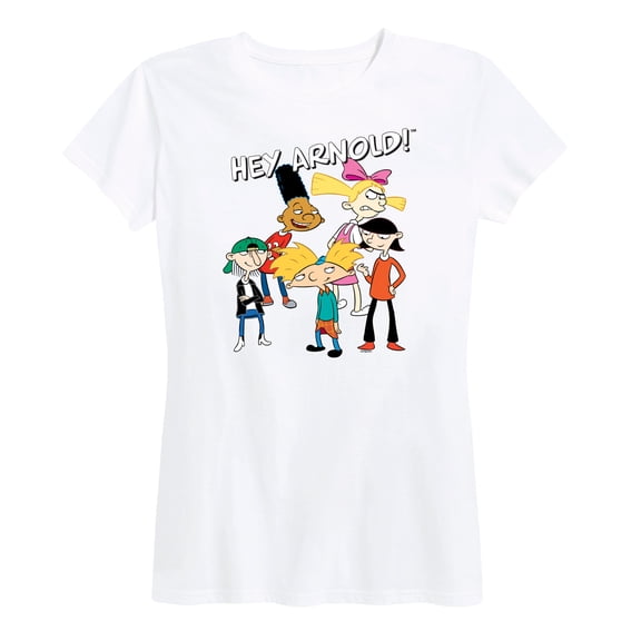 Hey Arnold! - Group Shot - Women's Short Sleeve Graphic T-Shirt