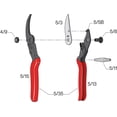 thumbnail image 2 of Felco Pruning Shears (F 5) - High Performance Swiss Made One-Hand Garden Pruners, 2 of 2