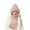 Rose, variante sur TBWNWG Foulard Chapeau Résistant au Froid Automne et Hiver Ensemble Chaud Tricoté pour Cyclisme en Plein Air, Tailles Uniques