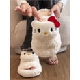 thumbnail image 3 of Y2K Hello Kitty Slippers Cute Plush Home Slippers Warm Cotton Slippers Non-Slip One-Word Drag Comfortable Lightweight Slippers, 3 of 6