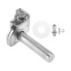 thumbnail image 1 of Empuñadura del Acelerador de 22mm de Unique Bargains con 1 Tornillo de Ajuste M10 Plateado, Empuñadura de Acelerador de Motocicleta de Aleación de Aluminio CNC para Manillar de 7/8" 22mm Tono Plateado, 1 of 6