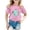 Pink, variant on Girls Clothes Cute Graphic Shirts Kids Short Sleeve T-Shirt Ocean Tee Tops Outfits