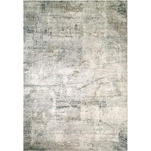 Dynamic Rugs LD469862100 Tapis Rectangulaire Moderne 3 Pi. 11 Po. x 5 Pi. 7 Po. Leda 9862 - 100 Ivoire