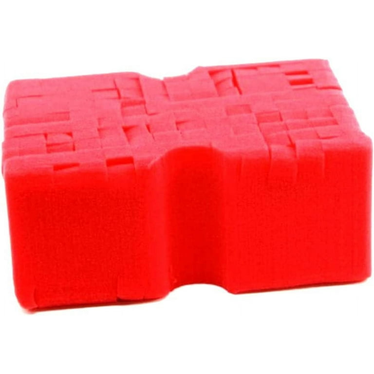  Optimum Big Red Sponge - Original BRS - Large Car Wash Sponge,  Professional Car Detailing Sponge, Great for Use with Rinseless Car Wash  and Traditional Car Wash Soap : Automotive