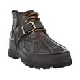 thumbnail image 2 of Polo Ralph Lauren Oslo Low Men's Leather Boots Dark Brown 812845445-001, 2 of 6