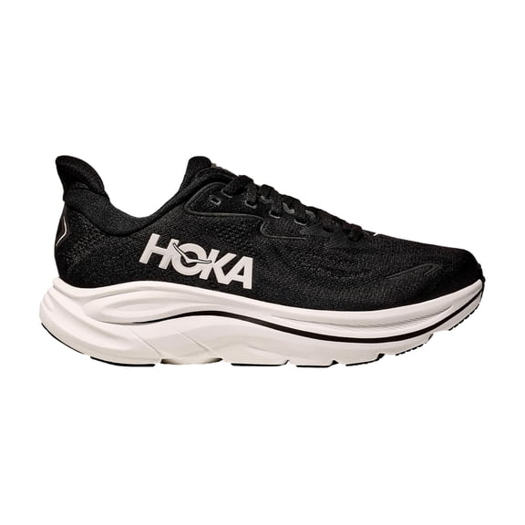 Women's HOKA Clifton 10 Black/White (1162031-BWHT) - 11