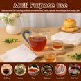 thumbnail image 6 of Fkszll 1000 Count Cold Brew Bags 4x6 inch Disposable Tea Bags with Drawstring, Fine Mesh Filter Pouches for Loose Leaf, 6 of 12