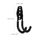 thumbnail image 2 of COSMOBETTY 1Ud Gancho Negro De Hierro Pesado Para Colgar Tuberías Y Organizador De Jardín, 2 of 7