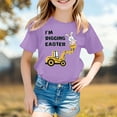 thumbnail image 2 of T-shirts pour Garçons Filles T-Shirt Graphique à Col Rond T-Shirt pour Tout-Petits Hauts pour Filles 6-7 Ans, 2 of 4