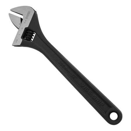 Irwin 1913188 Vise-Grip 12-In Black Oxide Adjustable Wrench
