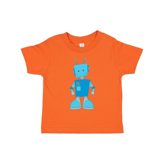 Inktastic Blue Robot Boys or Girls Toddler T-Shirt