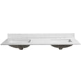 thumbnail image 7 of Artificial Stone Vanity Top with Assembled Undermount Sink 3 Faucet Holes for Bathroom Makeover, 7 of 7