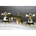 thumbnail image 3 of Kingston Brass Widespread Bathroom Faucets In Brushed Nickel Finish KS4468BEX, 3 of 7