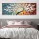 thumbnail image 5 of Cuadros Decorativos 80x30cm 5D DIY taladro redondo completo diamante pintura árbol de arte decoración del hogar Tmvgtek embutido en tela, 5 of 9