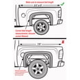 thumbnail image 5 of 2007-2013 Chevrolet Silverado Factory / OE Design Fender Flares. Set of 4 (Standard Bed (6'6") / Long Bed (8') Models), 5 of 15
