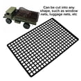 thumbnail image 4 of Simulation Rubber Baggage Net, Rc Car Net Accessory Window Luggage Net, Rc Car Accessory RC Vehicle Accessory Window Baggage Net For RC Car Axial Black, 4 of 8