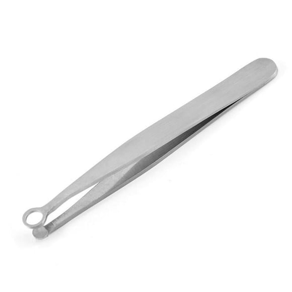 Nose Hair Trimming Tweezers Steel Eyebrow Nose Hair Cut Ship N6Q2