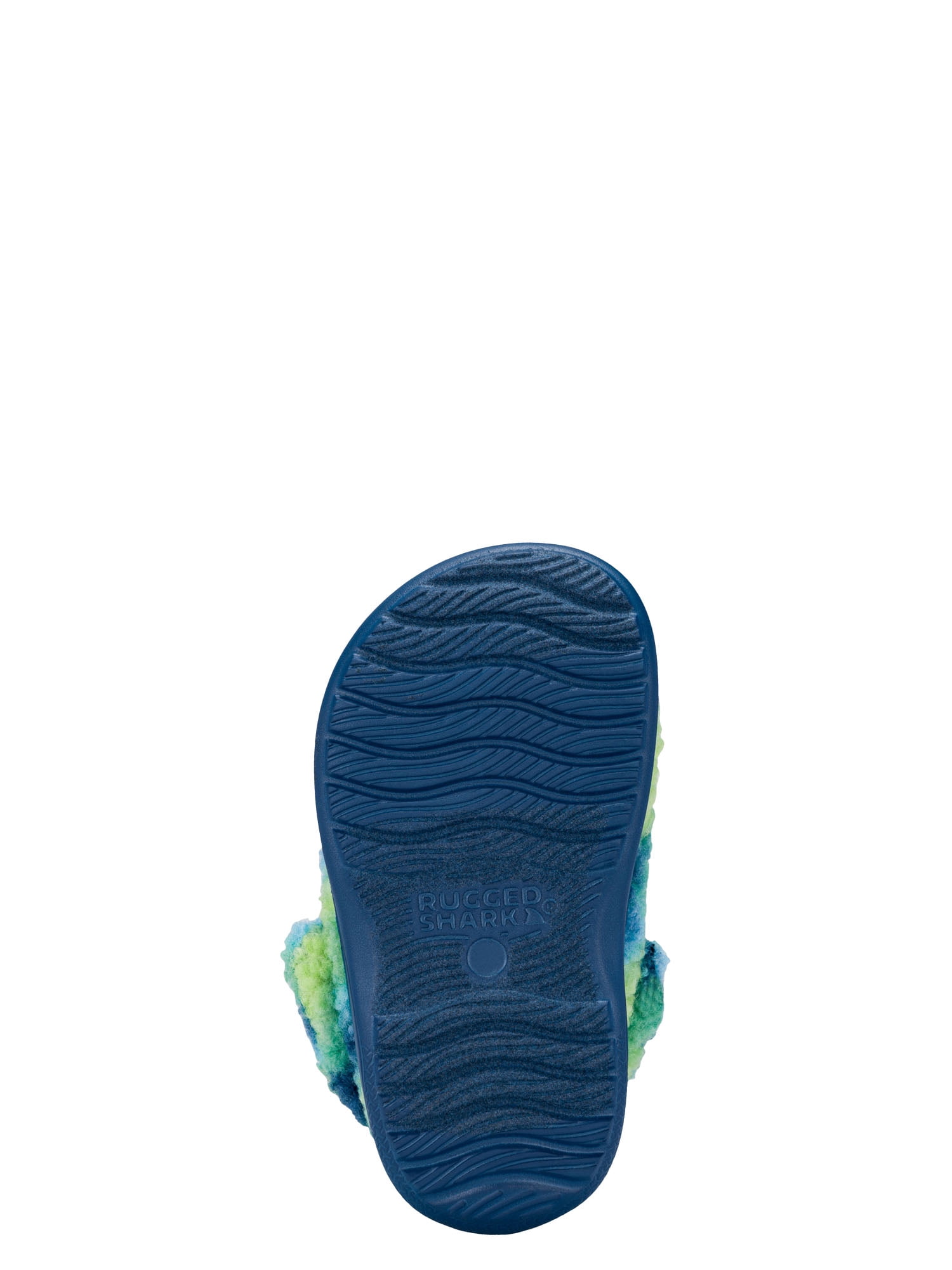 Rugged Shark Toddler Boys Sherpa Fuzzy Clogs