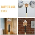 thumbnail image 3 of RENACLIPY 2Pcs Wall Mounting Baseball Rack Holder Yellow for Sports Equipment in Home Decor, 3 of 8