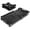 Black, variant on DNA Motoring Foldable Low Profile Creeper for For Auto Mechanics Garage Stool Rolling Black