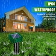 thumbnail image 3 of 4 Pack Mole Repellent Solar Powered, Waterproof Vole Chipmunk Outdoor Repeller,Ultrasonic Gopher Repellent for Lawn Garden Yard, Mole Deterrent,Groundhog Repeller, Snake, 3 of 12