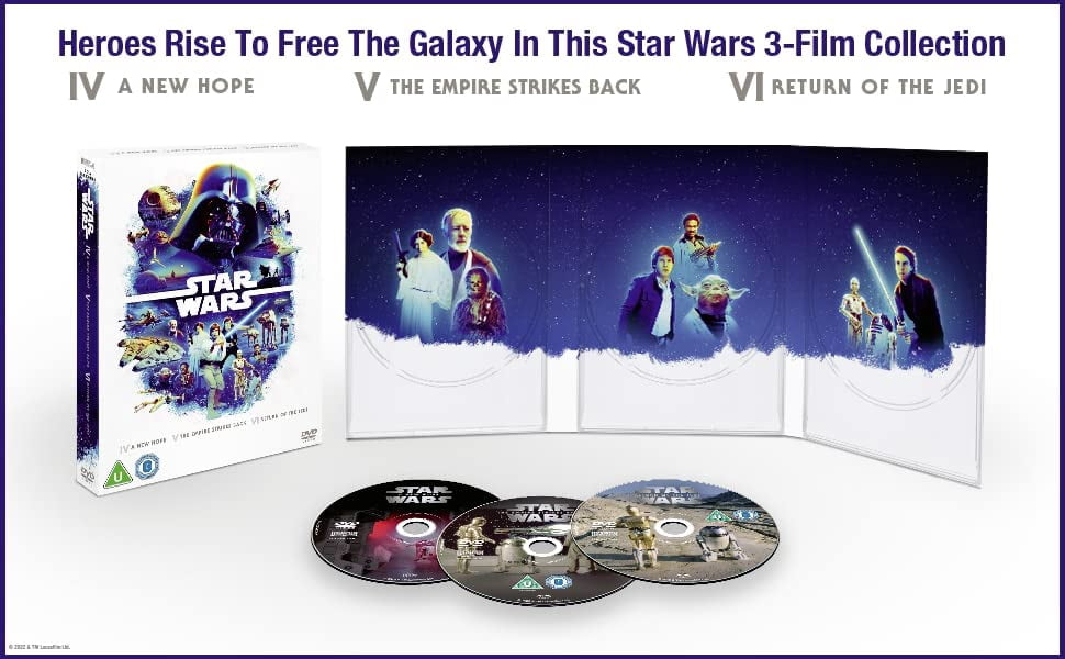 Star Wars Movie Collection: Original Trilogy Box Set (Episodes 4-6