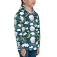 thumbnail image 3 of Salouo Sweet Dream Lamb Pattern Hoodie Sweatshirt for Youth, Fall Pullover Hoodie Sweatshirt Long-Sleeve Pullover Hooded Sweatshirt-X-Large, 3 of 6