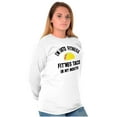 thumbnail image 3 of Im into Fitness Taco In My Mouth Gym Long Sleeve TShirt Men Women Brisco Brands X, 3 of 6