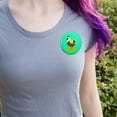 thumbnail image 2 of Chicken in Profile Pinback Button Pin, 2 of 4