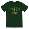 thumbnail image 1 of Legend Of Zelda  Adult Icons T-Shirt, 1 of 2