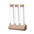 thumbnail image 2 of yuksok Glass Coffee Beans Storage Containers Clear Airtight Tank with Lid Canister for, 2 of 9