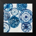 thumbnail image 2 of Wilson, Aimee 12x12 Black Modern Framed Museum Art Print Titled - Shibori Rings I, 2 of 5