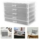 thumbnail image 5 of Caja de colección de rocas, vitrina de múltiples rejillas, organizador de almacenamiento de rocas, caja de almacenamiento de cristal, caja de rocas, divisor extraíble, 5 of 6