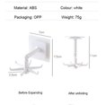thumbnail image 3 of Yeacher 2pcs Self-Adhesive Kitchen Hooks for Hanging 360° Rotating, Waterproof Utility Hook Kitchen Towel Hooks, 3 of 8