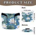 thumbnail image 2 of Haosy Lily Flower in Water Golf Mallet Putter Cover Strong Magnetic Leather Golf Club Headcover Closure, 2 of 7