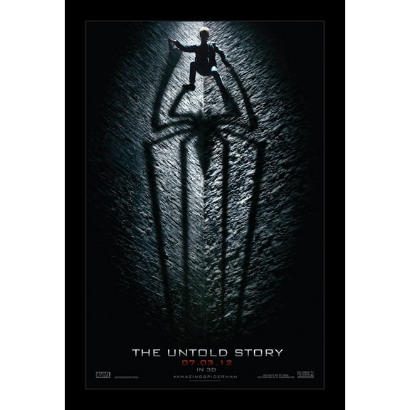 THE AMAZING SPIDER-MAN - 11x17 Framed Movie Poster