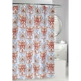 thumbnail image 1 of Leaf Motif Shower Curtain, 1 of 2