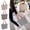 Black, variant on Large Striped Straw Braided Beach Tote Bag Oversized Storage Shoulder Handbag For Outdoor Travel