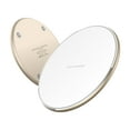 thumbnail image 1 of 10W Wireless Charger for iOS/Android Phones Fast Charging Pad Multi Protection 3~8mm Sensing Distance Through-Case Charging, Gold, 1 of 8