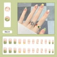 thumbnail image 1 of Uñas postizas europeas, uñas postizas con acabado UV, brillantes, cobertura total, uñas postizas artificiales, uñas para mujer, 1 of 5