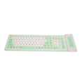 thumbnail image 2 of Foldable Silicone Keyboard, Rollup Keyboard with Touchpad, IP68 Waterproof, Rugged Silicone, Long Lasting, Portable, Silent, Dustproof and Silent for PC, 2 of 8
