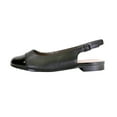 thumbnail image 3 of PEERAGE Kennedy Women's Wide Width Casual Dress Slingback Leather Flats, 3 of 7